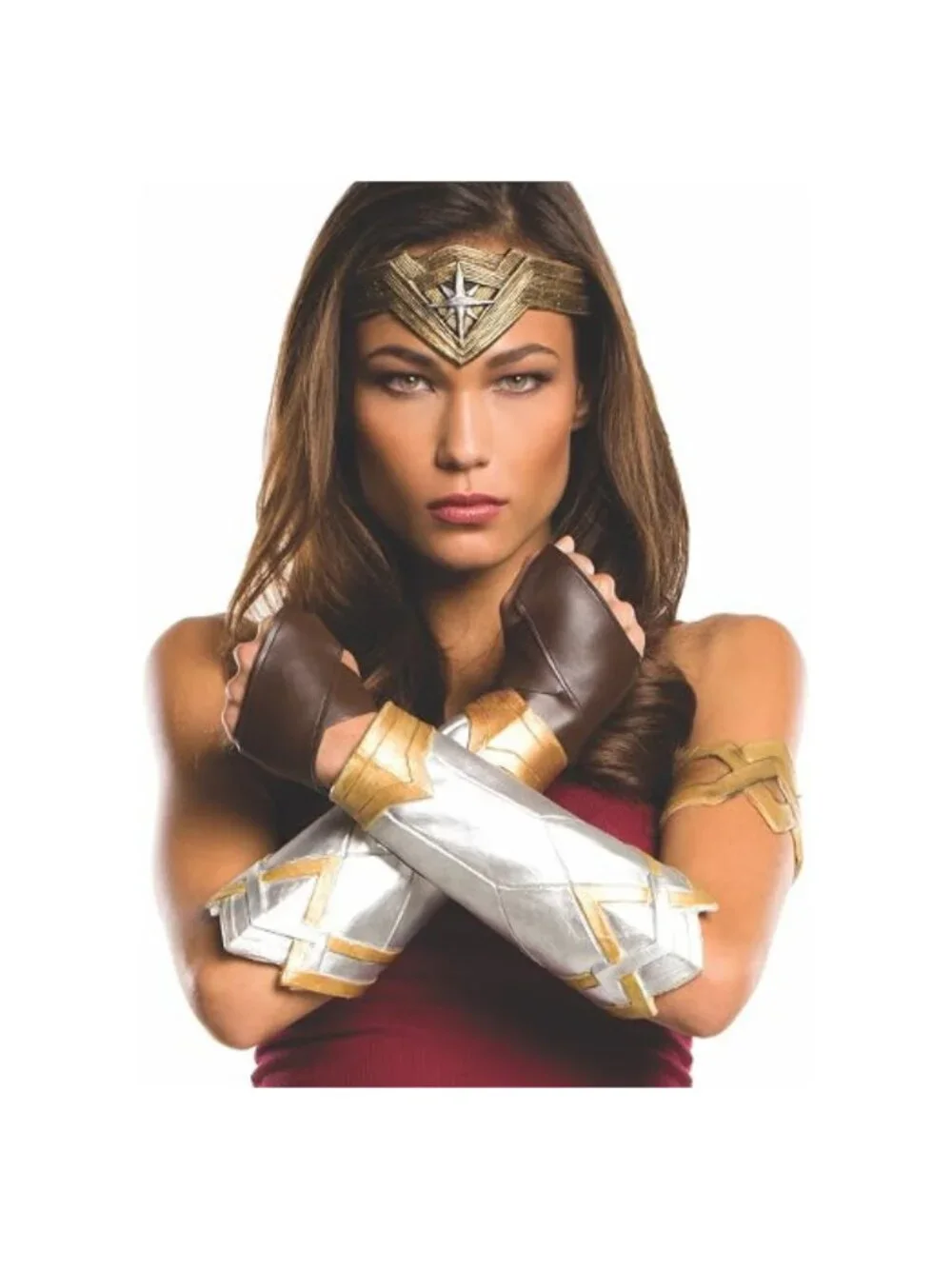 Rubies DC Justice League: Wonder Woman Accessory Kit for Adults